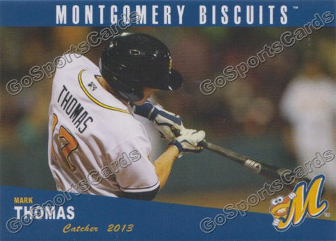 2013 Montgomery Biscuits Mark Thomas