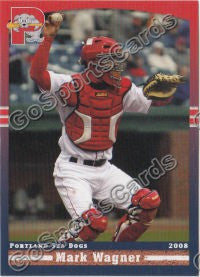 2008 Portland Seadogs Mark Wagner