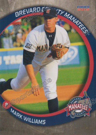 2015 Brevard County Manatees Mark Williams