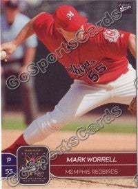 2007 Pacific Coast League All Star MultiAd Mark Worrell