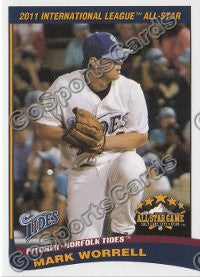 2011 International League All Star Mark Worrell