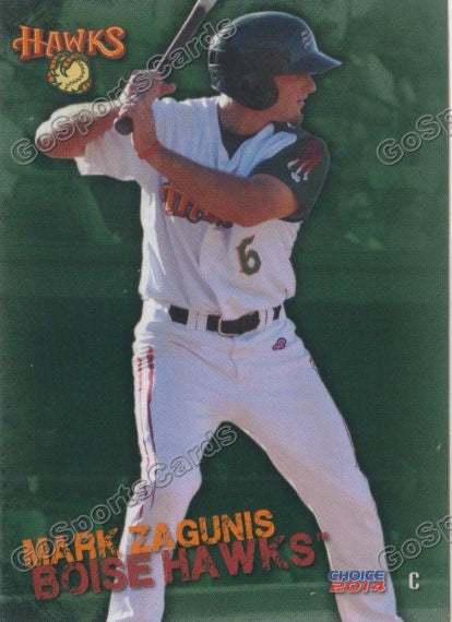 2014 Boise Hawks Mark Zagunis