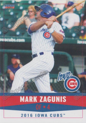 2016 Iowa Cubs Mark Zagunis