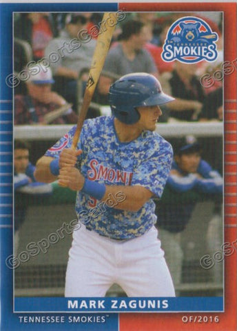 2016 Tennessee Smokies Mark Zagunis