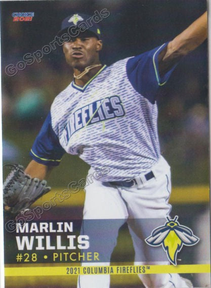 2021 Columbia Fireflies Marlin Willis