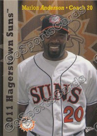 2011 Hagerstown Suns Marlon Anderson