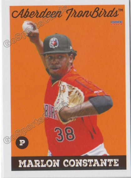 2019 Aberdeen Ironbirds Marlon Constante