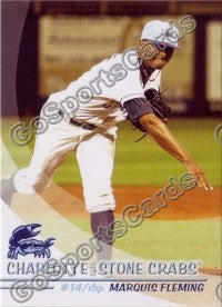 2010 Charlotte Stone Crabs Marquis Fleming