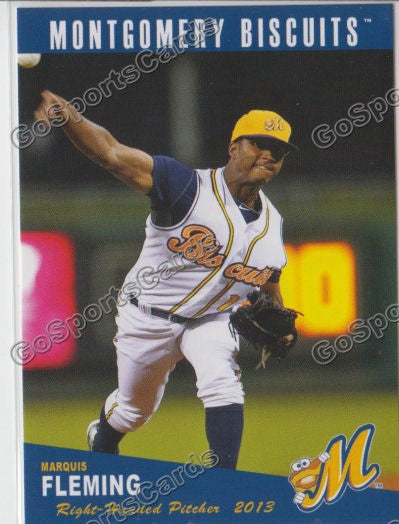 2013 Montgomery Biscuits Marquis Fleming
