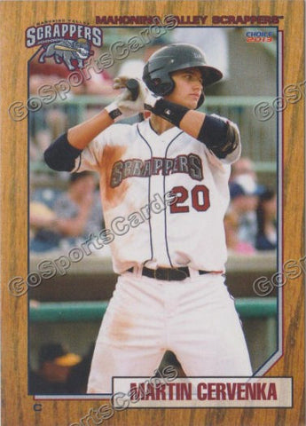 2013 Mahoning Valley Scrappers Martin Cervenka