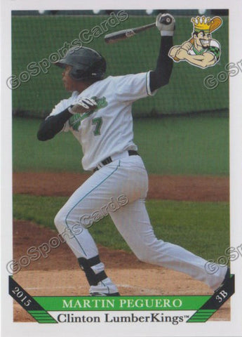 2015 Clinton Lumberkings Martin Peguero