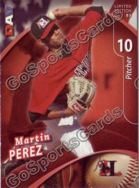 2009 Hickory Crawdads DAV SGA Martin Perez