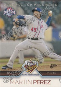 2012 Pacific Coast League Top Prospect PCL Martin Perez