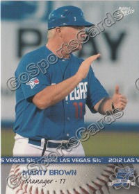2012 Las Vegas 51s Marty Brown