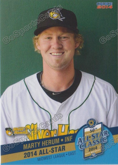2014 MidWest League All Star Marty Herum