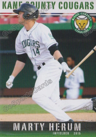 2015 Kane County Cougars Marty Herum