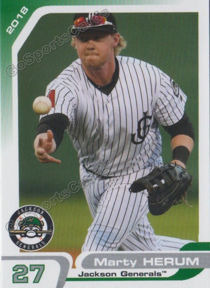 2018 Jackson Generals Marty Herum