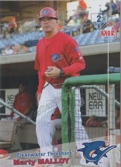 2019 Clearwater Threshers Marty Malloy