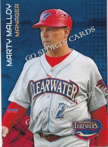 2023 Clearwater Threshers Marty Malloy