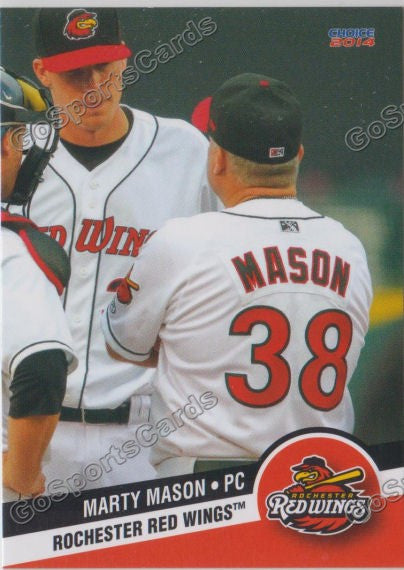 2014 Rochester Red Wings Marty Mason