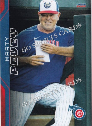 2023 Iowa Cubs Marty Pevey