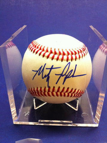 Marty Popham Signed Baseball Auto