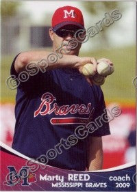 2009 Mississippi Braves Marty Reed