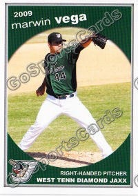 2009 West Tenn Diamond Jaxx Marwin Vega