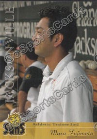 2012 Jacksonville Suns Masa Fujimoto