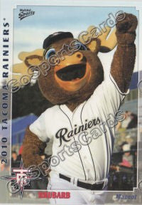 2010 Tacoma Rainiers Rhubarb Mascot 2