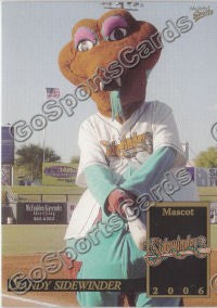 2006 Tucson Sidewinders Sandy Sidewinder Mascot