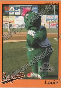 2010 Bowie Baysox DAV Louie Mascot