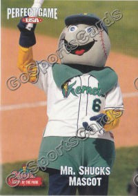 2011 Cedar Rapids Kernels Mr Shucks Mascot