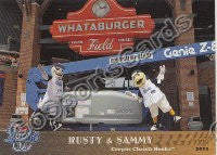2011 Corpus Christi Hooks Rusty & Sammy Mascots