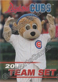 2011 Daytona Cubs Mascot Checklist