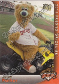 2011 Fresno Grizzlies Parker Mascot