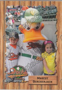 2011 Long Island Ducks QuackerJack Mascot