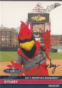 2011 Memphis Redbirds Rockey Mascot