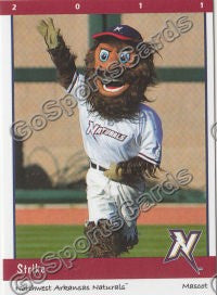 2011 Northwest Arkansas Naturals Strike Mascot