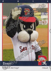 2011 Portland Sea Dogs Slugger Mascot – Go Sports Cards