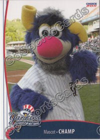 2011 Scranton Wilkes Barre Yankees Champ Mascot