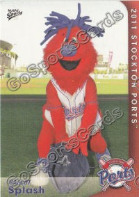 2011 Stockton Ports Splash Mascot