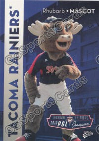 2011 Tacoma Rainiers Rhubarb Mascot