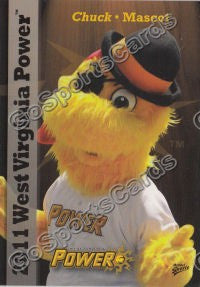 2011 West Virginia Power Chuck Mascot