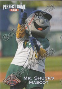 2012 Cedar Rapids Kernels Mr Shucks