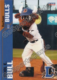 2012 Durham Bulls Wool E Bull Mascot