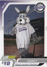 2012 Grand Junction Rockies Corky