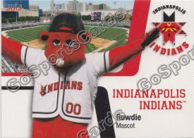 2012 Indianapolis Indians Rowdie Mascot