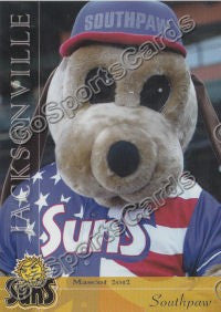 2012 Jacksonville Suns Southpaw