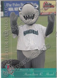 2012 Jupiter Hammerheads Hamilton R Head Mascot